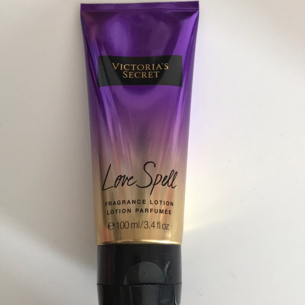 Victoria’s Secret Love Spell Lotion.